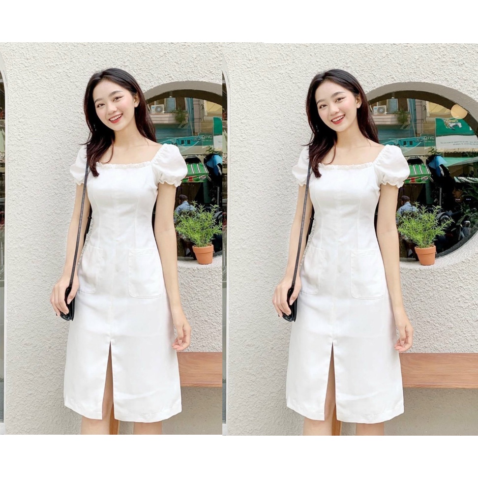 ❣️FREESHIP❣️ĐẦM CHỮ A TAY PHỒNG DỄ THƯƠNG