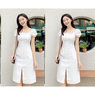-❣️FREESHIP❣️ĐẦM CHỮ A TAY PHỒNG DỄ THƯƠNG