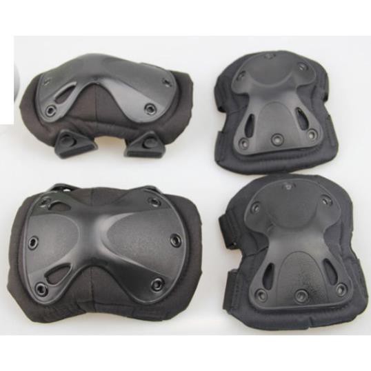 Giáp Gối Bảo Vệ Khủy Tay, Đầu Gối - Nhựa Cứng, Đệm Dày - BH 3 Tháng Sử Dụng