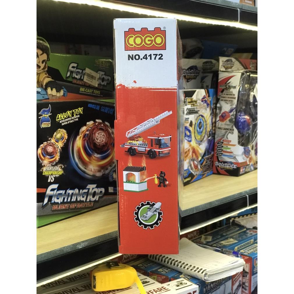 Bộ đồ chơi lắp ráp Xe cứu hỏa