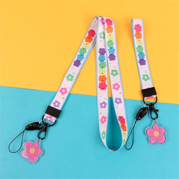STRAP/ DÂY ĐEO ĐIỆN THOẠI HOẠT HÌNH KÈM HUY HIỆU DỄ THƯƠNG