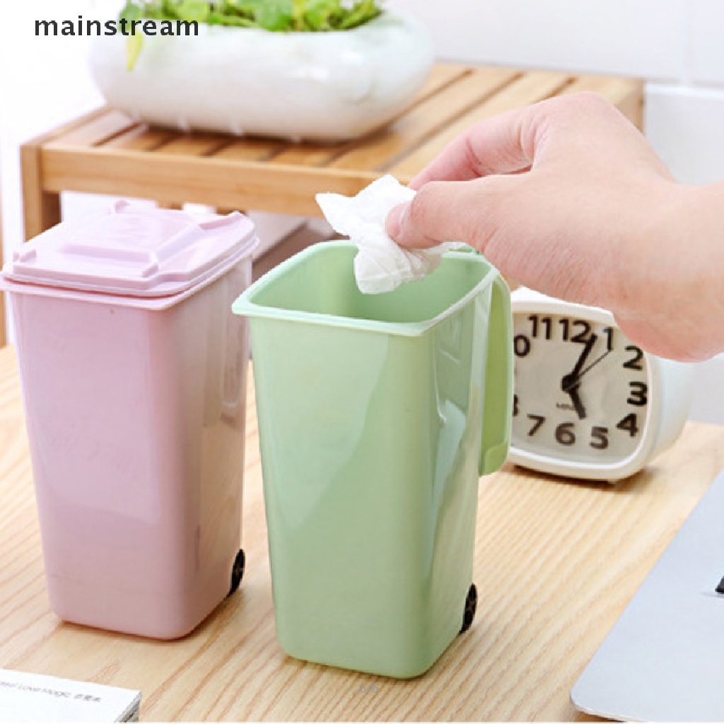 Thùng rác cỡ nhỏ để bàn Hình Mèo Dễ Thương