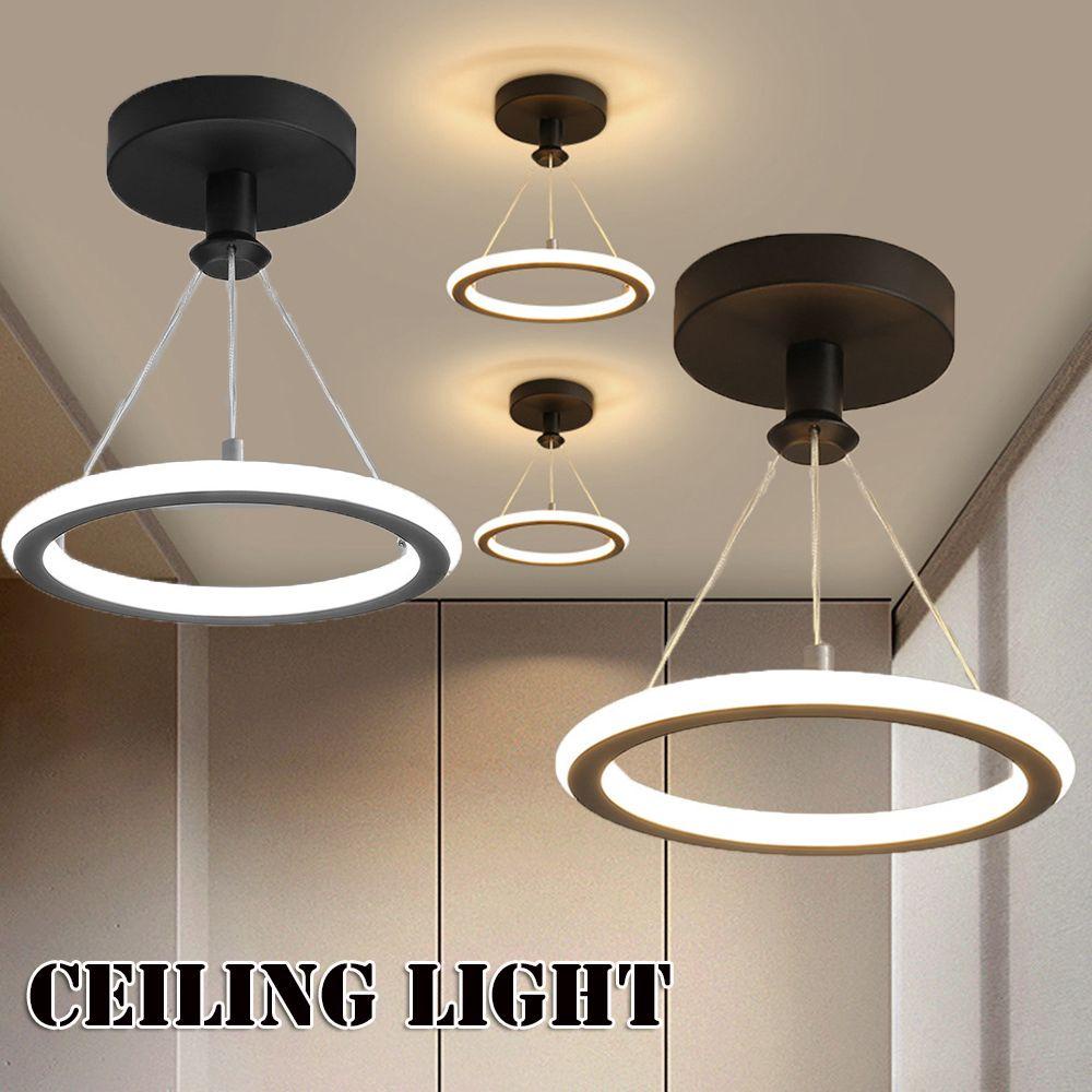 PINEVN Đèn Trần Màu Đen Trang Trí Phòng Khách Sạn