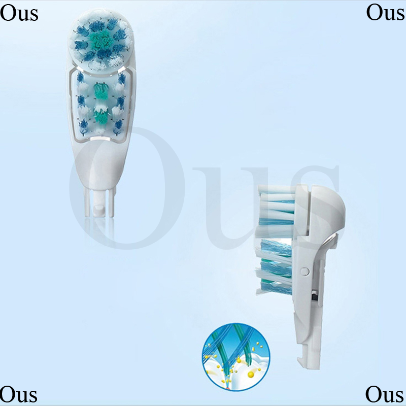 3pc/Pack Oral B Cross Action Replacement Sonic Electric Toothbrush Head Rotation