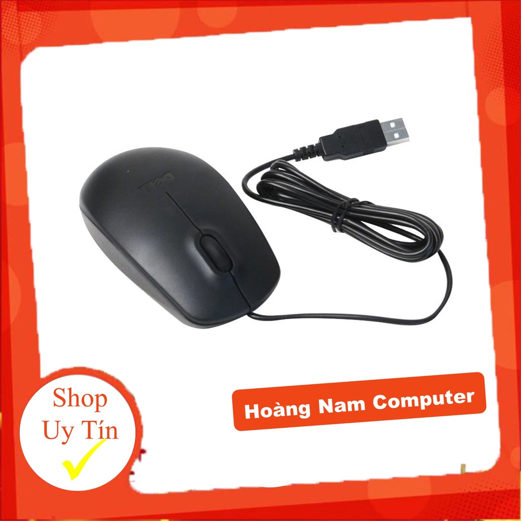 Chuột Dell Có Dây ⚡ Freeship ⚡ Chuột Máy Tính Giá Rẻ Cho Máy Tính Và Laptop - Bảo Hành 12 Tháng