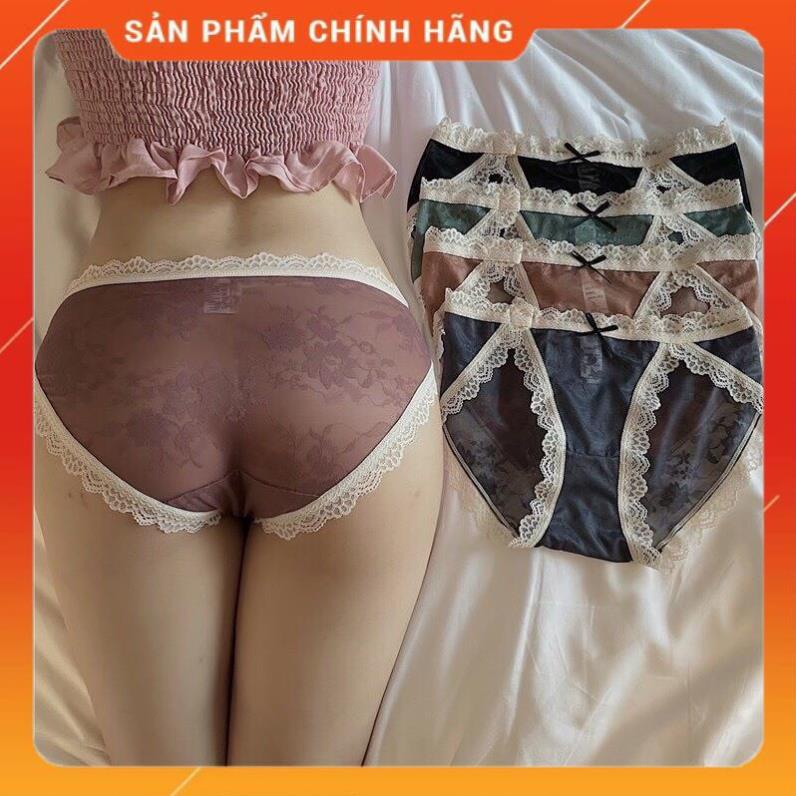 Quần Lót Ren Lưới Cao Cấp Xuyên Thấu Gợi Cảm 9908