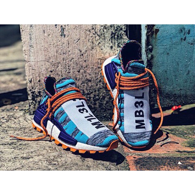 Giày Thể Thao Human Race Boost SOLARHU màu Xanh_Giaysneaker