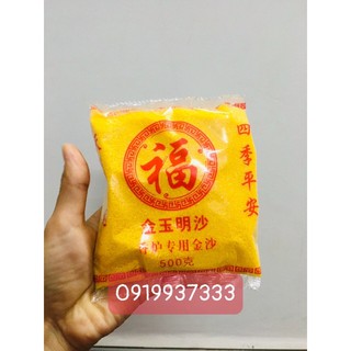 Cát vàng kim sa để lư hương ( 1 bịch nữa kg )