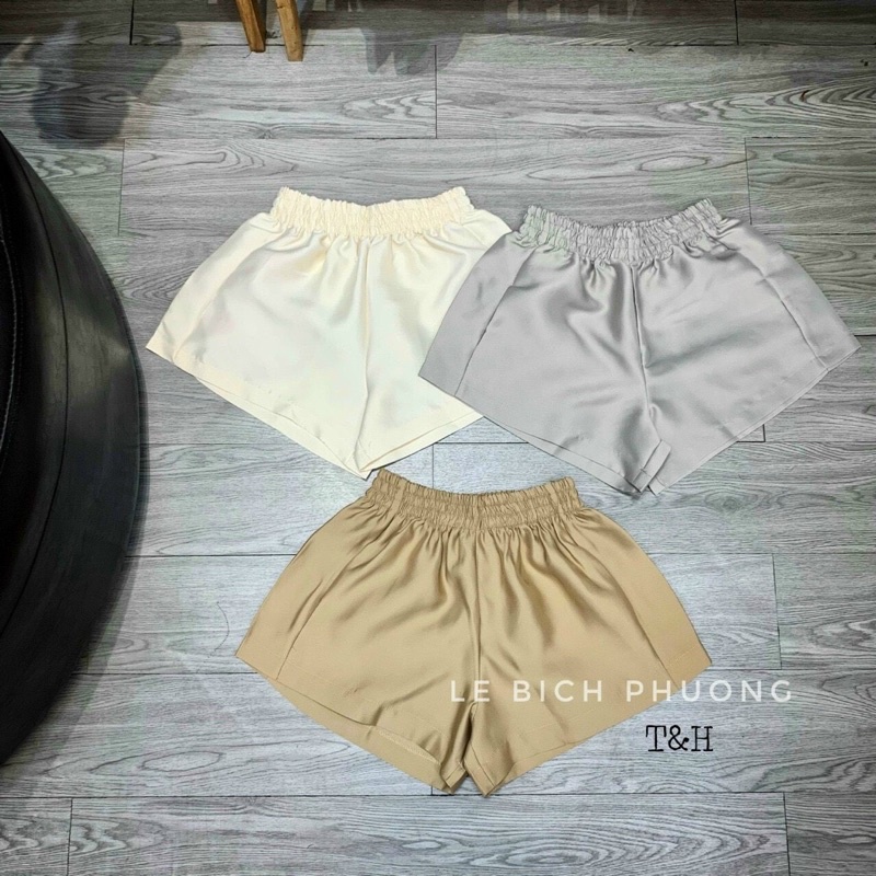 Quần short phồng cạp chun