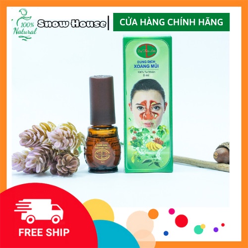 Dung Dịch Xoang Mũi Dạ Thảo Liên 8ML| Ngăn Ngừa Viêm Xoang Cấp Và Mãn Tính, Viêm Mũi, Viêm Mũi Dị Ứng, Sổ mũi, Tắc mũi