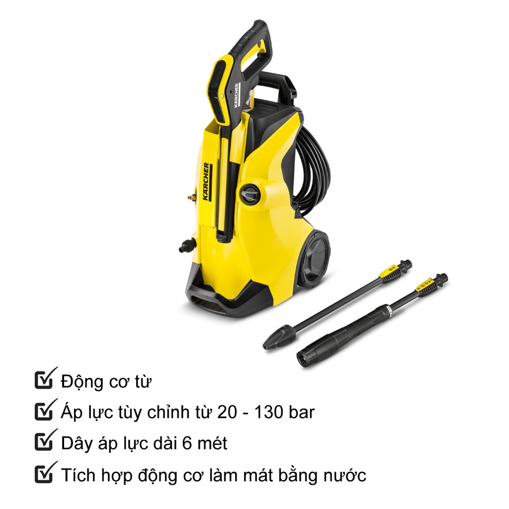 Máy phun rửa áp lực cao Karcher K4 full control