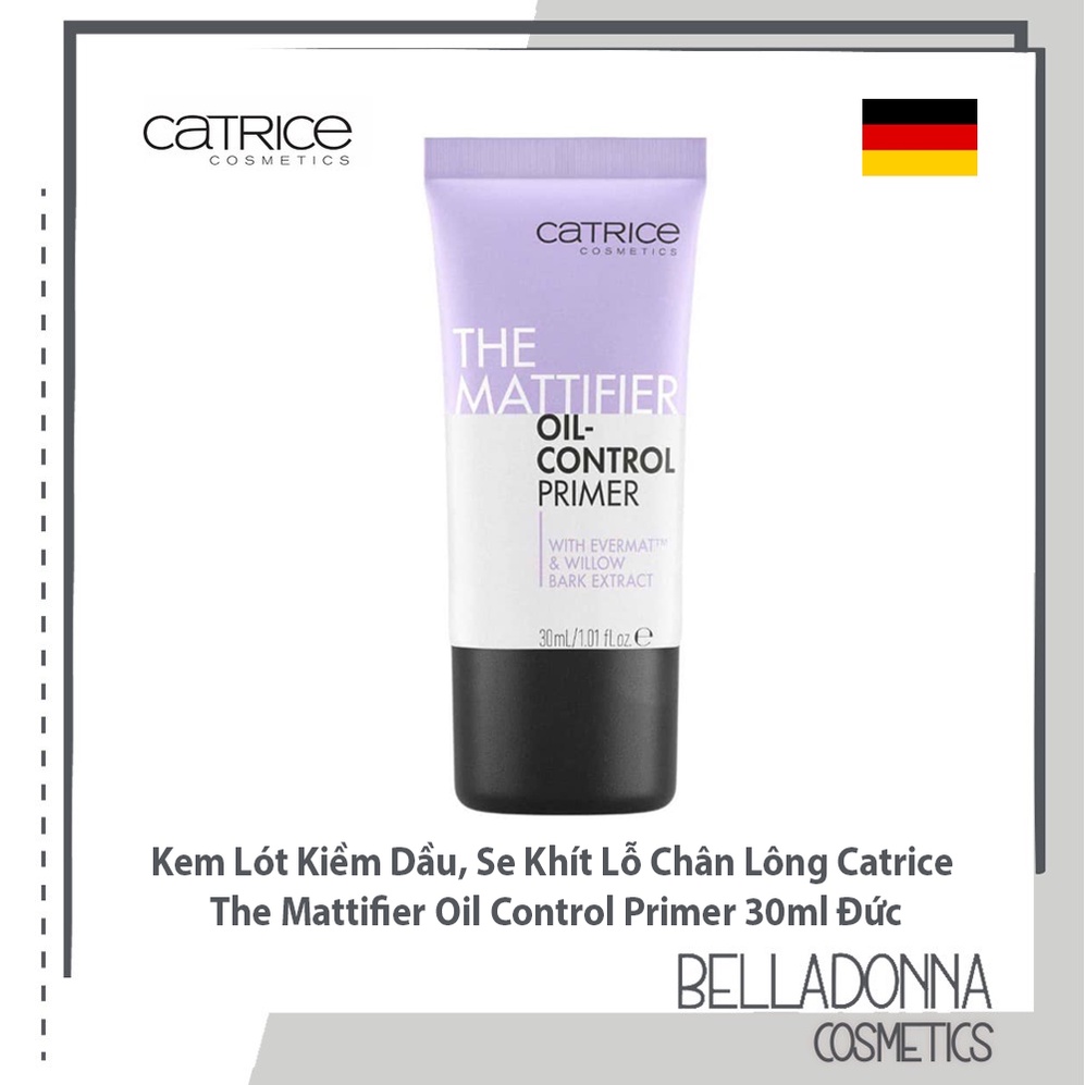 Kem Lót Kiềm Dầu, Se Lỗ Chân Lông Catrice The Mattifier Oil Control Primer 30ml