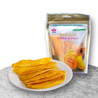 HÀNG XUẤT KHẨU Mứt xoài sấy dẻo gói 200g Dried Mango 200g Tâm Hữu Dũng thumbnail
