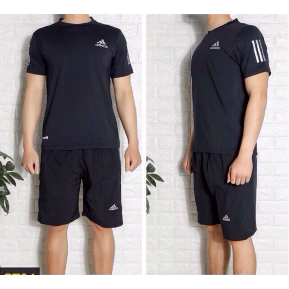 Bộ Quần Áo Nam Thể Thao AD1 (Đen) | BigBuy360 - bigbuy360.vn