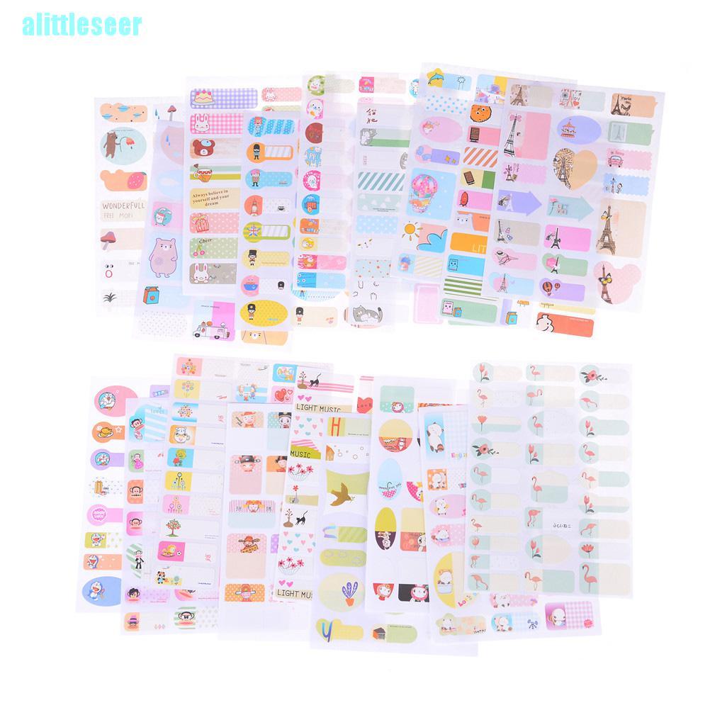 Nhãn Dán Ghi Chú Có Thể Tháo Rời Tiện Dụng