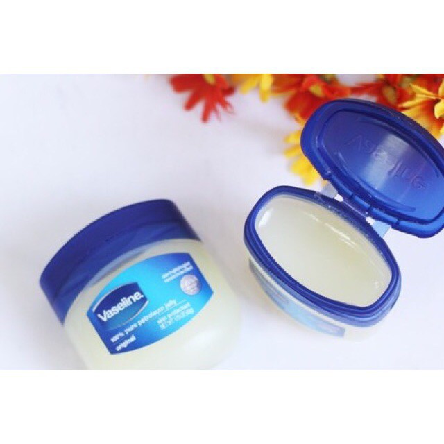 [Siêu Mềm Mịn] Sáp dưỡng ẩm Vaseline 100% Pure Petroleum Jelly Original Mỹ 49g