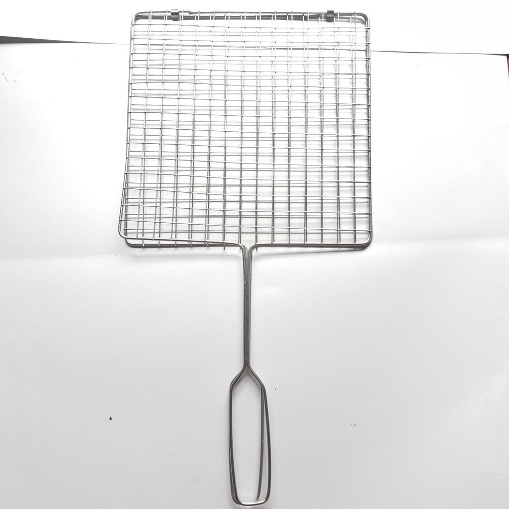 KẸP CHẢ INOX LOẠI NHỠ 24x24cm