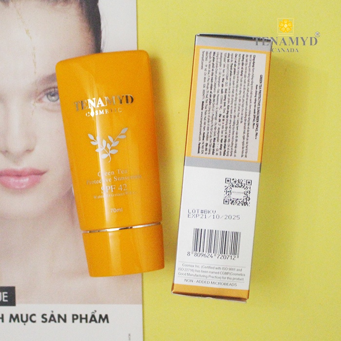 Kem chống nắng Trà xanh Green Tea Protective Suncream SPF42/PA++ 70ml