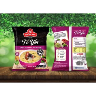ComBo 10 Gói Cháo Yến Lươn , Đậu Xanh , Khoai Môn 50g