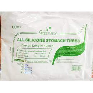 [Hỏa tốc] Dây cho ăn ống sonde dạ dày nuôi ăn xông ăn để lâu 1 tháng silicon số 16  và 14 , 18 Greetmed
