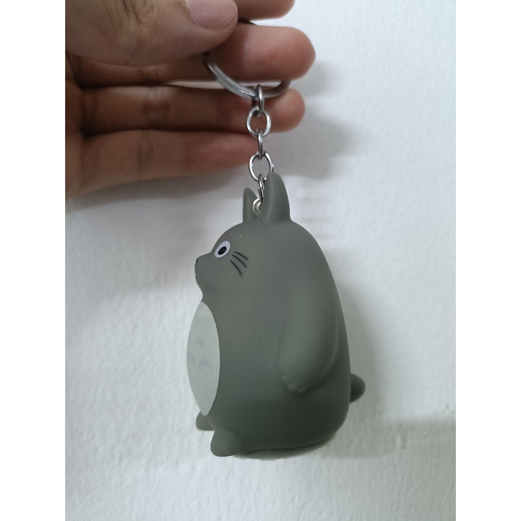 Móc Khóa Totoro Ghibli Dễ Thương, Bóp Kêu Tít Tít Nghe Vui Tai (4cmx7cm) VC