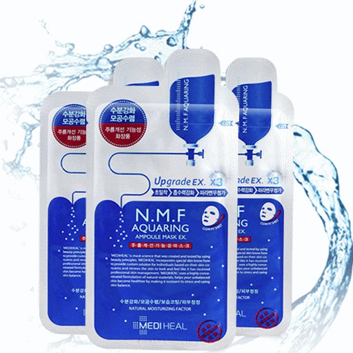 Mặt nạ dưỡng ẩm, kiềm dầu Mediheal N.M.F Aquaring Ampoule Mask 25ml
