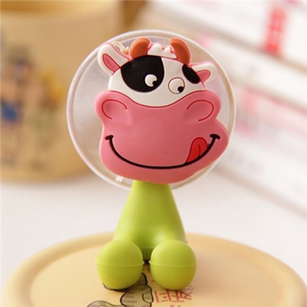 Móc Kẹp Bàn Chải Dánh Răng SG11 Hình Thú dán tường Siêu Cưng, móc hít dán kính kẹp bàn chải nhiều hình xinh xắn