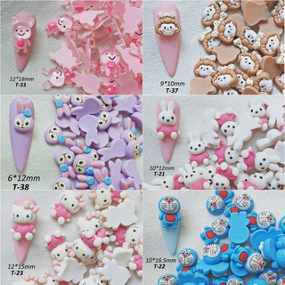 [Ảnh thật] Charm Hoạt Hình Thú Hàn Quốc Trang Trí Móng