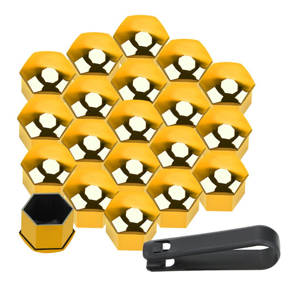 Nắp Đậy Đai Ốc Bánh Xe Hơi Chống Bụi Nhiều Màu Sắc 17mm 19mm