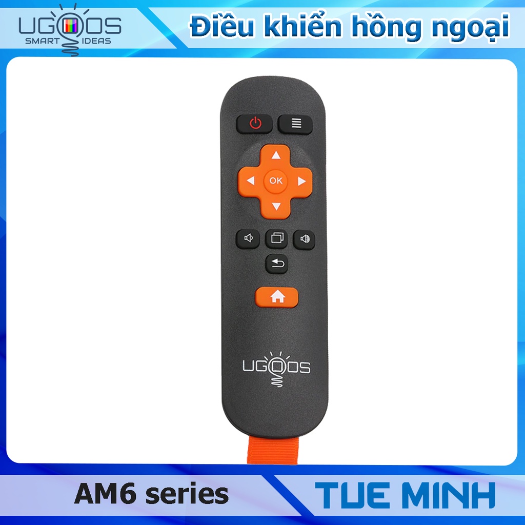 Điều khiển hồng ngoại Remote IR cho Ugoos AM6, AM6 Pro, AM6 Plus, AM6B Plus