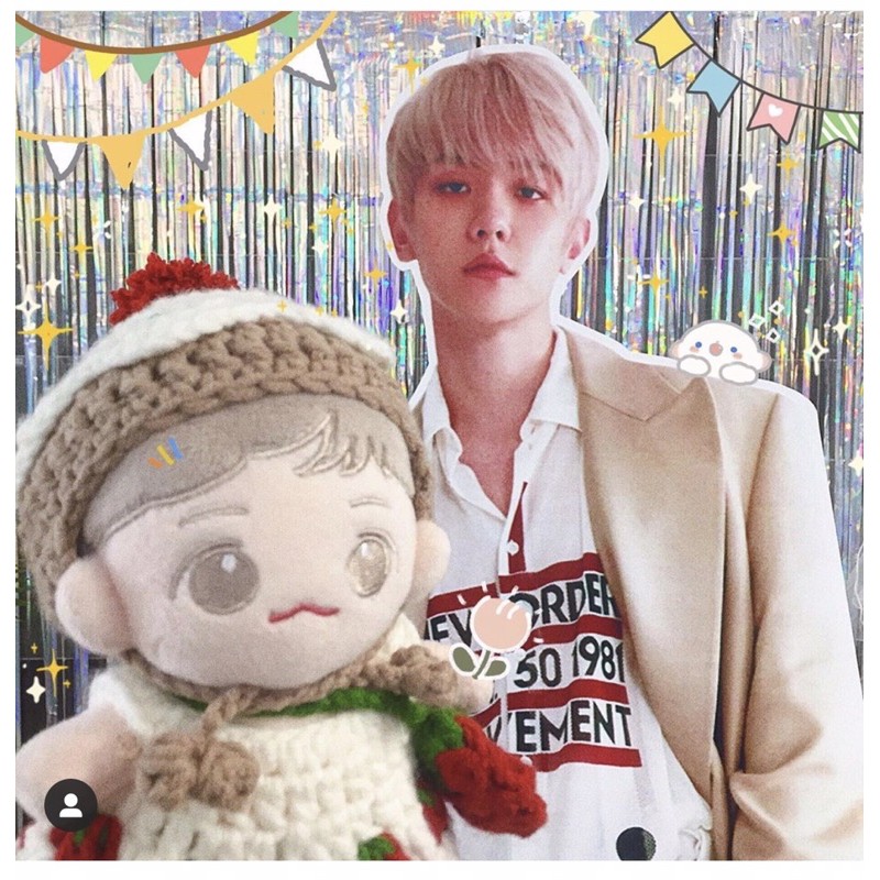 Nón cupcake doll 10,15,20cm