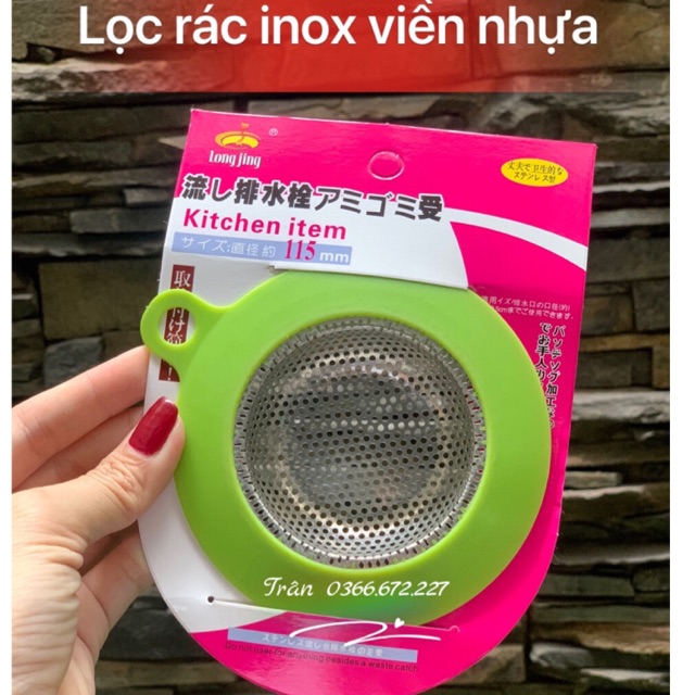 Lưới lọc rác viền nhựa