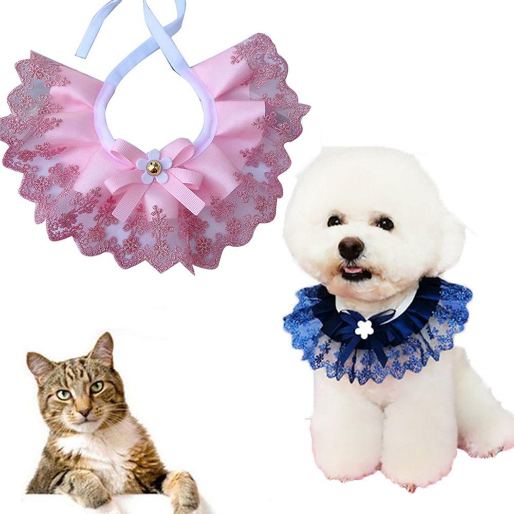 Khăn Choàng Cổ Đính Nơ Thời Trang Cho Thú Cưng
