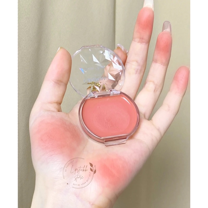 Má hồng dạng kem Canmake Cream Cheek 16 19 21 P05 Nhật Bản