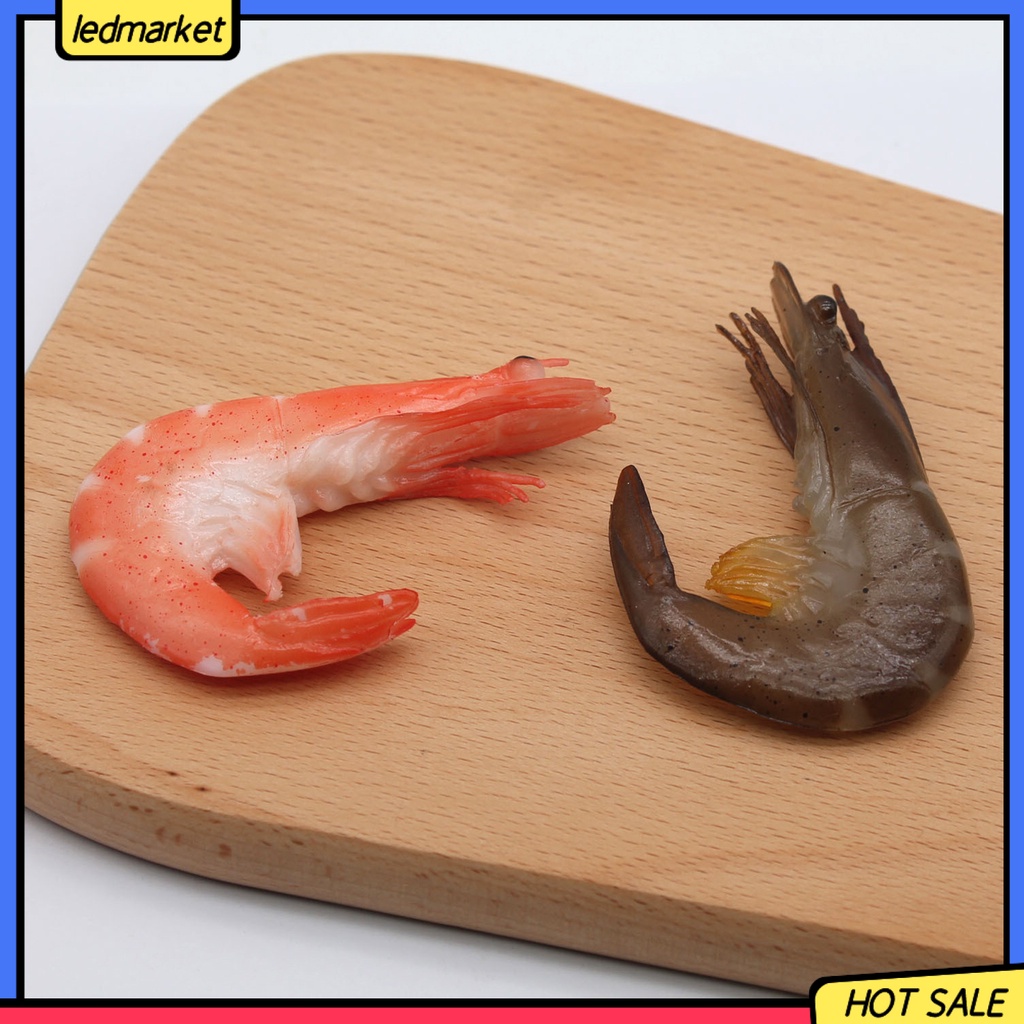 Mô Hình Con Tôm Hùm Màu Sắc Tươi Sáng Dùng Để Trang Trí Nhà Búp Bê