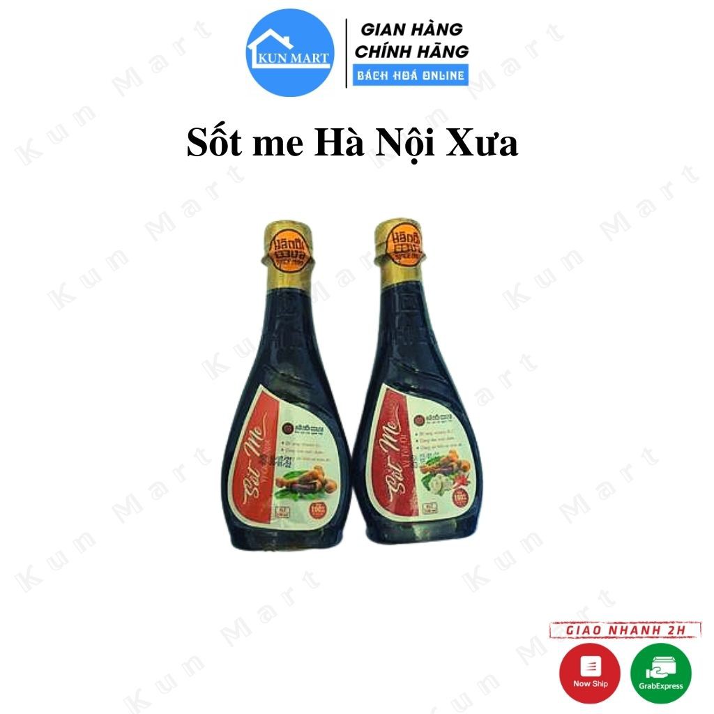 Sốt me FREESHIP Sốt me Hà Nội Xưa nguyên vị thơm ngon 300ml