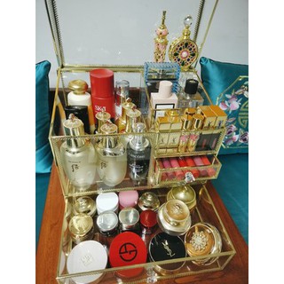 Tủ đựng mỹ phẩm có nắp chống bụi cỡ đại siêu lớn Golden