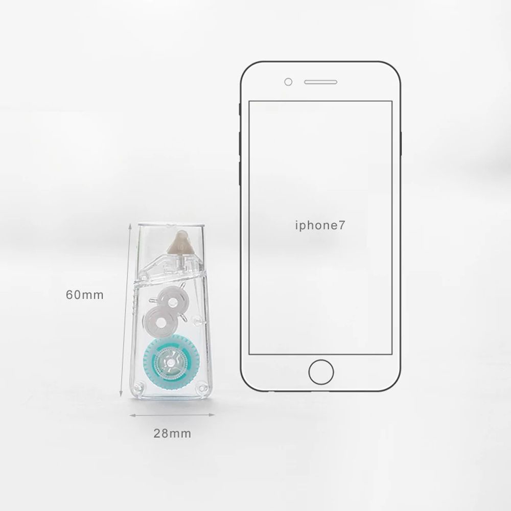 Cuộn băng giấy dán trang trí sổ tay/ văn phòng/ trường học 5mm x 5m