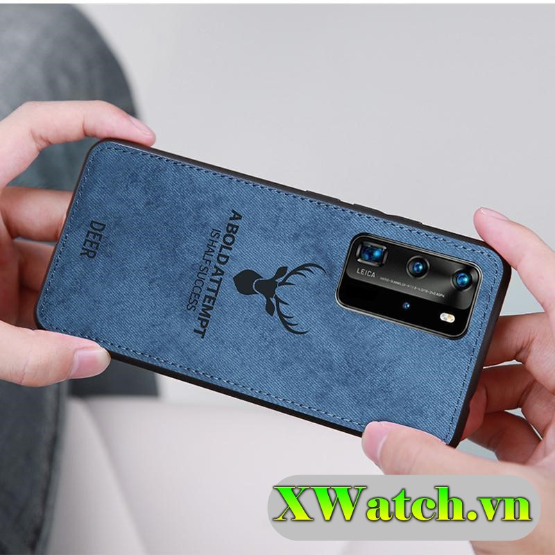 Ốp lưng Vải Hươu Samsung Galaxy A03s A50 A7 2018 A 9 2018 / A51 A71 A12 A02S S21 S21+ S21 Ultra a13 a23 a33 a53 a73 a03