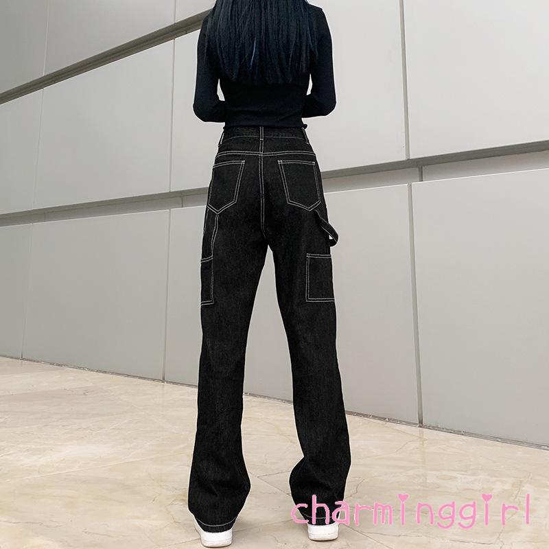 Quần jeans ống rộng thời trang cá tính sành điệu cho nữ | BigBuy360 - bigbuy360.vn