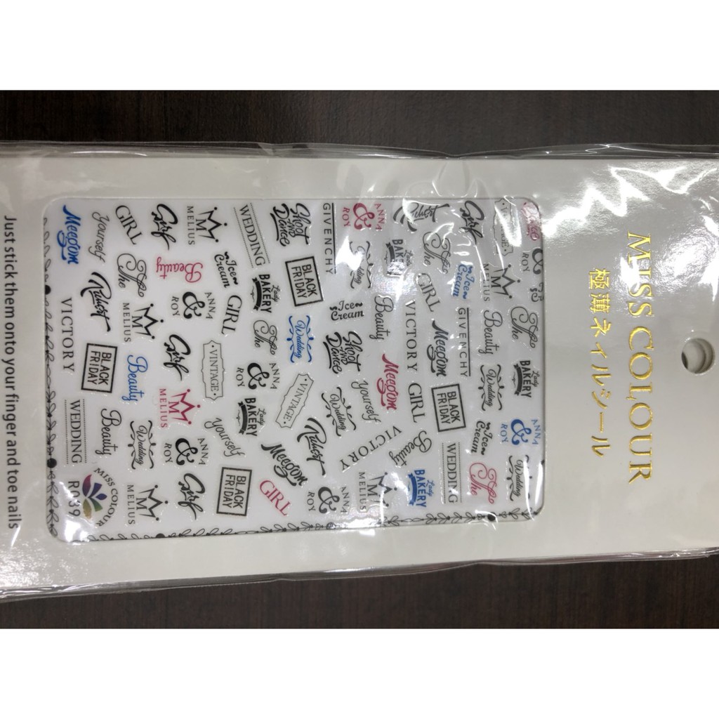 Sticker Miss Colour