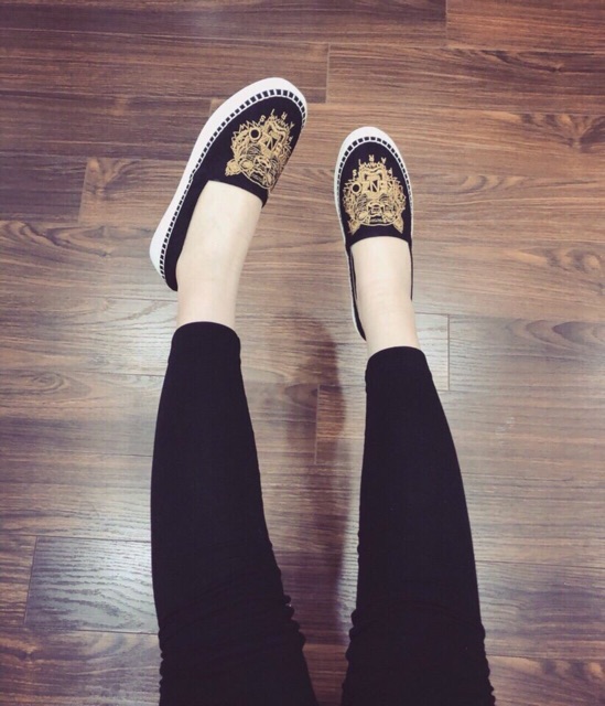 Giầy kenzo nữ thêu