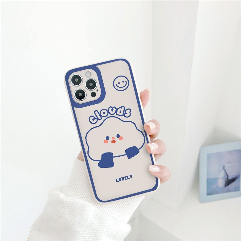 [ IPHONE ] Ốp Lưng Silicon Màu Bảo Vệ CAMERA Love happy ốp iphone 12 pro /x/ 8plus/11 pro/11/12 pro max/13/promax tr181