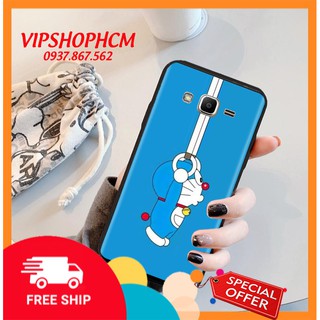 Ốp lưng SamSung J6 2018/ J6 Plus 2018/ J7/ J7 2016/ J7 Pro Hình Doremon Nhảy Múa - viền TPU dẻo