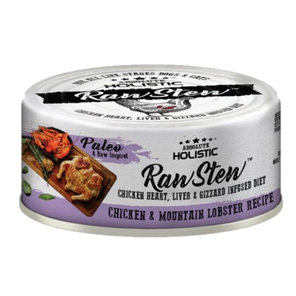PATE ABSOLUTE HOLISTIC RAWSTEW CHO CHÓ MÈO - LON 80G