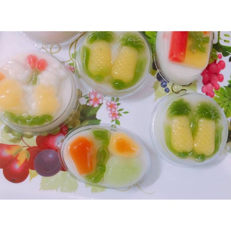 Combo 10 Khuôn rau câu in hình đáng yêu