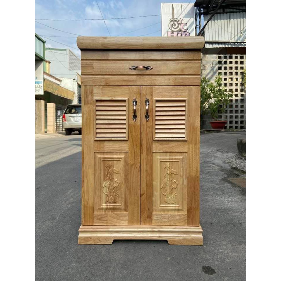 Tủ giày dép gỗ thông