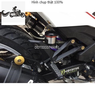 Gác Chân Sau Xe Ex150 Kiểu Z1000 Lắp Như Zin
