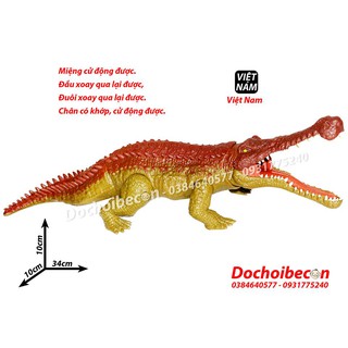 Cá sấu - Khủng long - Jurassic World - Hàng Việt Nam xuất khẩu - Nhựa đẹp