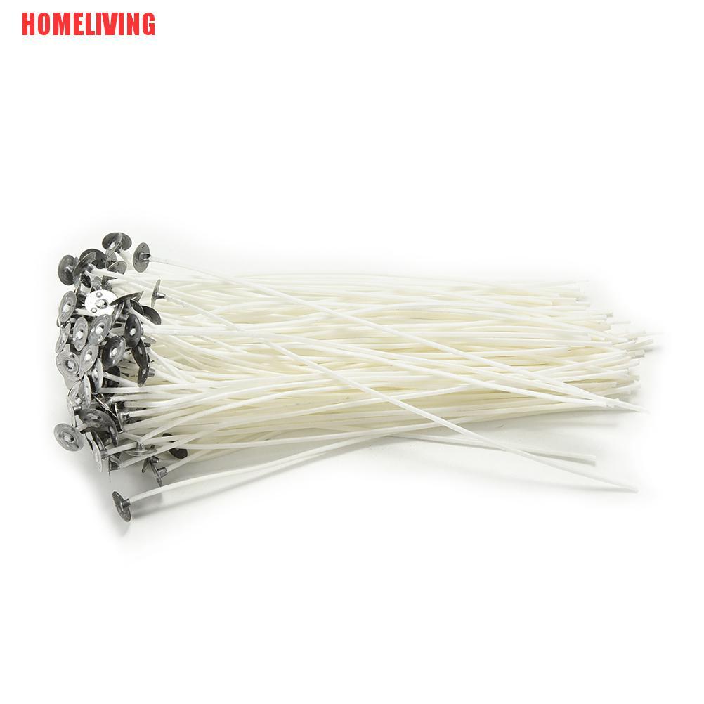 Set 100 Dây Tim Cotton 8 / 10 / 12 / 15 / 20Cm Chuyên Dụng Cho Nến DIY